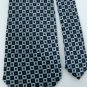 #1A New PRESCOT BAY NAVY BLUE YELLOW SILK MEN NECK TIE