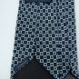 #1A New PRESCOT BAY NAVY BLUE YELLOW SILK MEN NECK TIE
