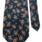 #1A THAI SILK FLORAL DarkBlue BLUE MAROON GOLD TIE NECKTIE Mens
