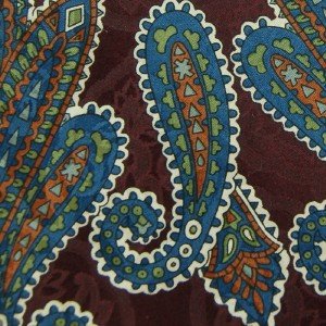 #1A NWT WESTBURY PAISLEYS MAROON BLUE SILK MEN NECK TIE Necktie