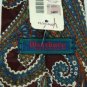 #1A NWT WESTBURY PAISLEYS MAROON BLUE SILK MEN NECK TIE Necktie