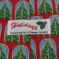 #1A New HOLIDAYS Christmas Holiday Tree Ornament RED GREEN SkyBlue  Necktie Tie