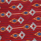 #1A New EVAN PICONE NECKTIE RED BLUE GRAY DIAMOND STRIPE NECK TIE