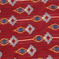 #1A New EVAN PICONE NECKTIE RED BLUE GRAY DIAMOND STRIPE NECK TIE