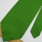 Vintage Wembley Texture Green Sold Stripe 60s Men Neck Tie Necktie  #EV