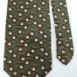 #1A New WOODWARD DIAMONDS GREEN TAN YELLOW SILK TIE Necktie