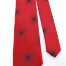 New NO BOUNDARIES SKINNY WOVEN RED BLACK TIE NECK TIE Men Designer Tie