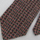 #1A Van Heusen Black Stripe Black Brown Stripe Mens Neck Tie # 1A