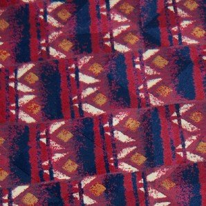 #1A GEORGE MACHADO MAROON NavyBlue ART DECO MEN NECK TIE