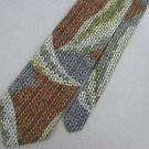 #1A PAVONE Zeidler & Zeidler Brown Mens Made In Italy Neck Tie # 1A