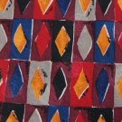 #1A STEFFANO ROSSINI DIAMONDS RED MAROON SILK MEN NECK TIE