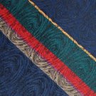 #1A WINDRIDGE NARROW JACQUARD STRIPE NAVY RED MEN NECK TIE