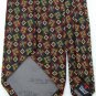 ROBERT TALBOTT GREEN MAROON TAN PAISLEY MEN NECK TIE Men Designer Tie EUC