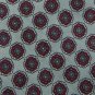 #1A Vintage Lord Taylors Gray Red Floral Silk Narrow Neck Tie