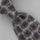 Countess Mara Square Rustico Silk Tan Brown Men Neck Tie Men Designer Tie EUC