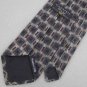 Countess Mara Square Rustico Silk Tan Brown Men Neck Tie Men Designer Tie EUC