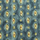 #1A PRESWICK & MOORE NECKTIE OVAL SQUARE GRAY GOLD SILK NECK TIE