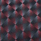 #1A New VAN HEUSEN JACQAURD BLACK RED GREY MEN NECK TIE