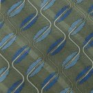 #1A New BILL BLASS ForestGreen BLUE WAVES MEN NECK TIE MENS