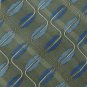 #1A New BILL BLASS ForestGreen BLUE WAVES MEN NECK TIE MENS