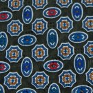 #1A New FERRARRI OVALS OLIVE NAVY RED BLUE MEN NECK TIE