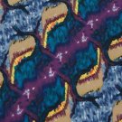 #1A J GARCIA PURPLE GREEN BLUE ABSTRACT SILK Men Neck Tie