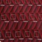 #1A MURANO RED WHITE BLACK ART DECO SILK Men Neck Tie Krawatte Cravatta