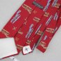 Vtg Rare Wright Brothers Aviation Airplane Wide Fat Texture 70s Neck Tie #V-4