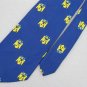 Vintage Rare Chadwick Wembley Blue Gold Eagle Shield Mens 70s Neck Tie V-4 EVC