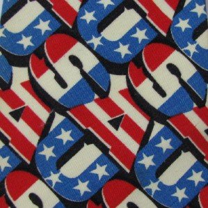 Vintage Jon USA Cotton WideTexture 60s Men Neck Tie Necktie 7755 #EV