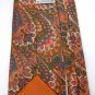 59" Long Passports Pier Import Art Nouveau Neck Tie Krawatte Men Designer EUC