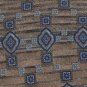 CAMBRIDGE CLASSICS BROWN NAVY WHITE SILK MEN NECK TIE Men Designer Tie EUC