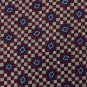 GEOFFREY BEENE WOVEN CHECKERED RED BLUE MEN NECK TIE Men Designer Tie EUC