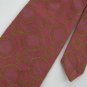VTG Wemlon Wembley Texture Art Nouveau Deco Pink 60s Gold Wide Tie Necktie #VE