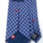 #1A USA SELLER CHAPS DarkBlue PINK CHECKER WOVEN SILK MEN TIE Necktie