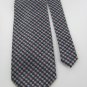 #1A New GIORGIO BRUTINI SQUARE CHECKERED SKY GREY PINK Poly Tie NECKTIE