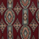 #1A HENRY GRETHEL OVALS MAROON OLIVE BLUE SILK TIE NECKTIE ! Lot#4