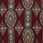 #1A HENRY GRETHEL OVALS MAROON OLIVE BLUE SILK TIE NECKTIE ! Lot#4