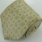#1A Robert Talbott Best of Class Paisley Square Silver Yellow Woven Neck Tie