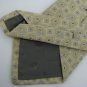 #1A Robert Talbott Best of Class Paisley Square Silver Yellow Woven Neck Tie