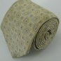 #1A Robert Talbott Best of Class Paisley Square Silver Yellow Woven Neck Tie