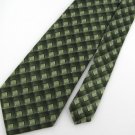 New ARROW STRIPE SQUARE GREEN BLACK SKY-BLUE SILK Neck Tie Men Designer Tie EUC