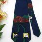 #1A New A. ROGERS HOUSE FOR SALE RENT NAVY BROWN GREEN Poly Neck Tie NECK TIE