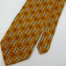 #1A New JOS A BANK RECTANGLE CIRCLE GOLD BLUE SILVER  SILK MEN Neck Tie NECKTIE