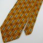 #1A New JOS A BANK RECTANGLE CIRCLE GOLD BLUE SILVER  SILK MEN Neck Tie NECKTIE