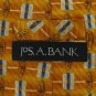#1A New JOS A BANK RECTANGLE CIRCLE GOLD BLUE SILVER  SILK MEN Neck Tie NECKTIE