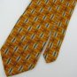 #1A New JOS A BANK RECTANGLE CIRCLE GOLD BLUE SILVER  SILK MEN Neck Tie NECKTIE
