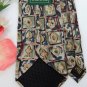 CLUB FELLOW CHECKERED BLUE OLIVE RED SILK Men Neck Tie Men Designer Tie EUC #5f2