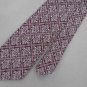 Vtg Regalon Wide Fat Texture 60's 70's 1970 Shield Maroon Men's Neck Tie #VE