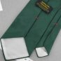 VINTAGE WEMLON WEMBLEY SEA GREEN STRIPE FLORAL TEXTURE 60s 70s Neck Tie #V-2
